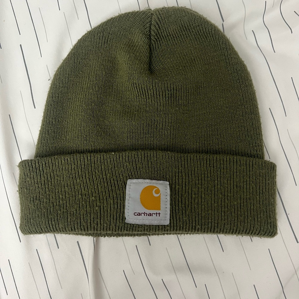 Carhartt Forest Green Knit Beanie